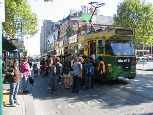 Melbourne Central's study into pedestrian flow through the centre failed to take passengers into account