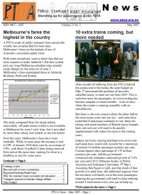 May 2007 newsletter