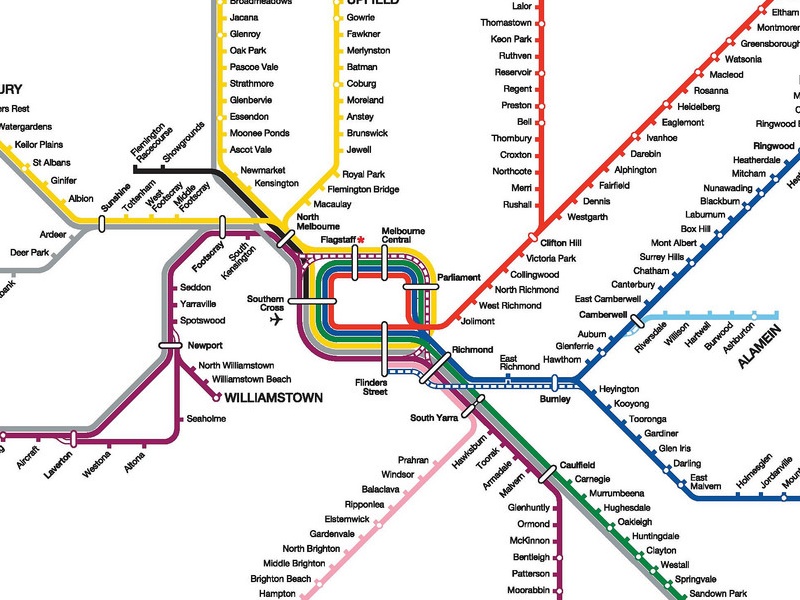 PTV’s new proposed rail map