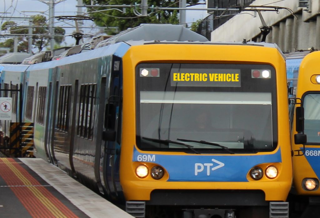 A train is the most impressive electric vehicle of all