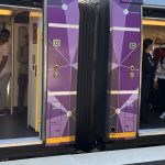 Crowding on a Saturday morning 3-car Ballarat line train