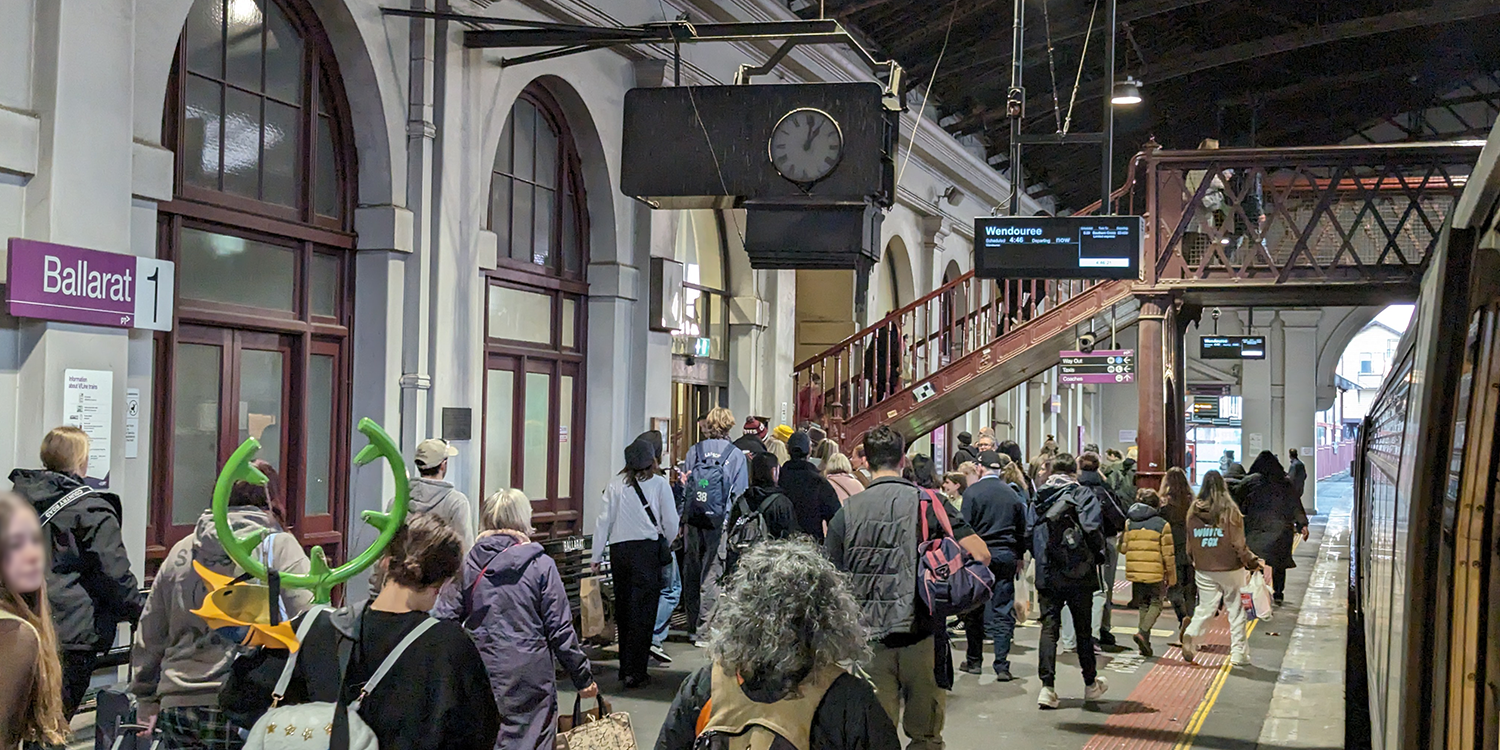 PTUA Members welcome news of Ballarat Station Upgrade but it needs to be done right