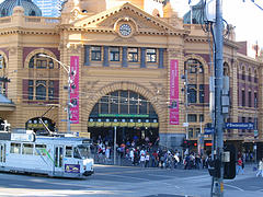 Flinders Street steps