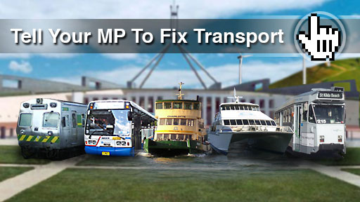 GetUp! Fix transport banner