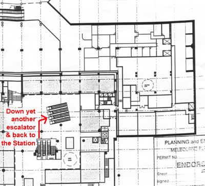Melbourne Central Station Plan 2